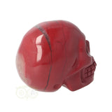 Rode Jaspis schedel Nr 17