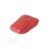 Rode Jaspis trommelsteen Nr  41