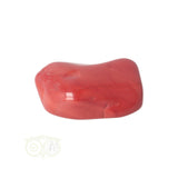 Rode Jaspis trommelsteen Nr  41