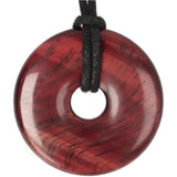 Rode Tijgeroog Donut Nr 11 - Ø 4 cm