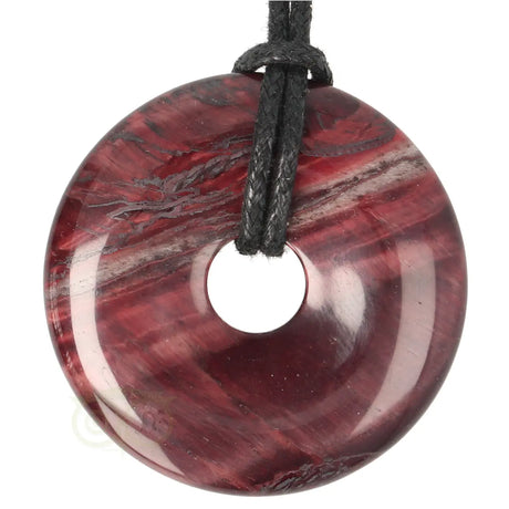 Roter Tigeraugen-Donut Nr. 12 - Ø 4 cm