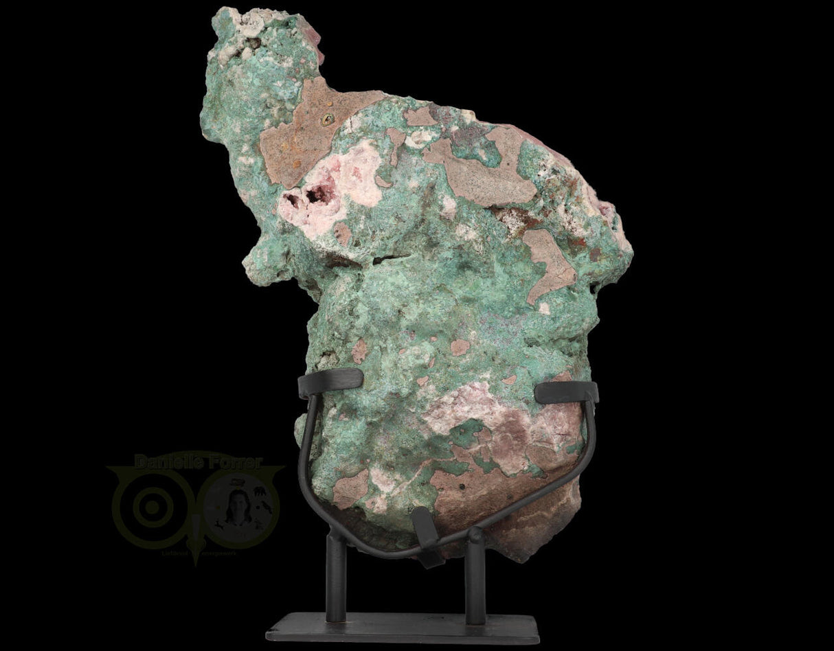 Rosa Amethyst (Rosa Amethyst) auf Ständer, 6,7 Kilo