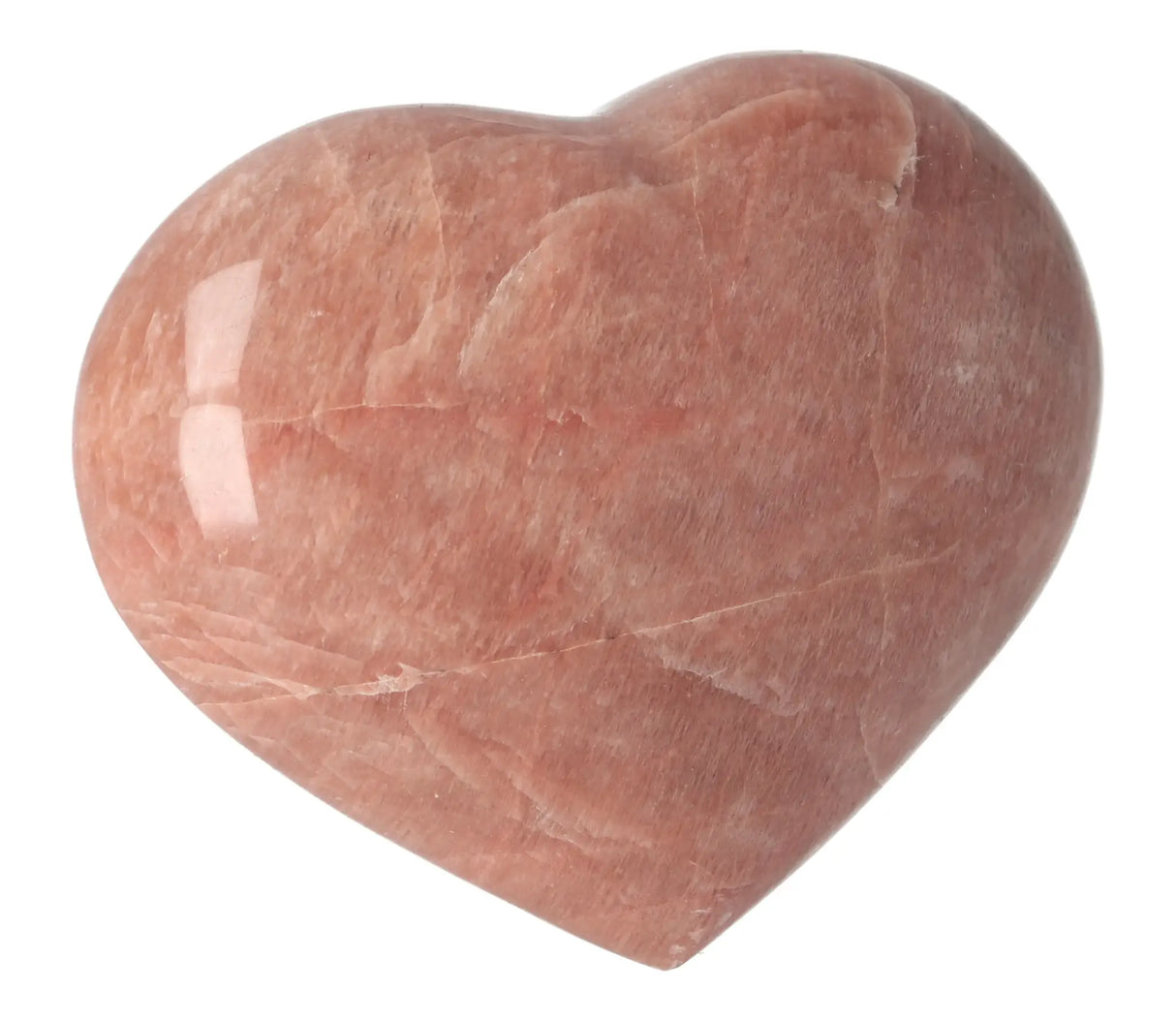 Roze Maansteen hart Nr 24