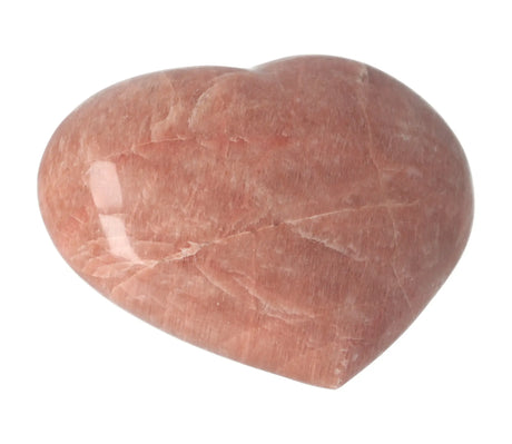 Pink Moonstone Heart No. 24