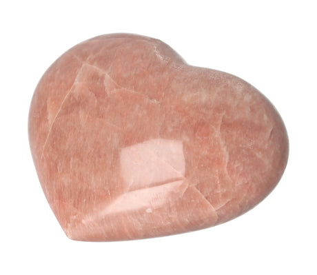 Pink Moonstone Heart No. 24