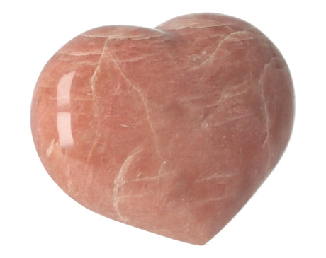 Pink Moonstone Heart No. 25