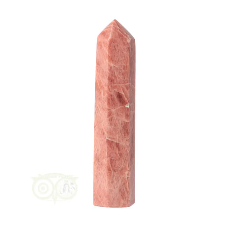 roze maansteen punt decoratief stuk