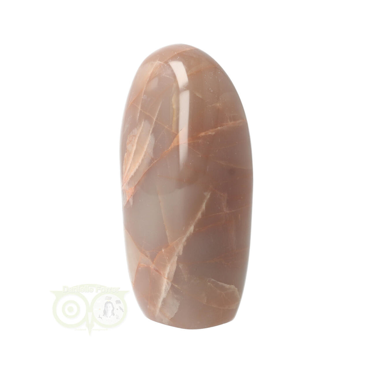 Roze Maansteen sculptuur Nr 14