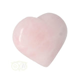 Rose quartz ball (Puffy) heart No. 24 - 4 cm