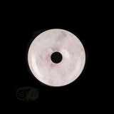 Rozenkwarts donut hanger Nr 25- Ø 3 cm