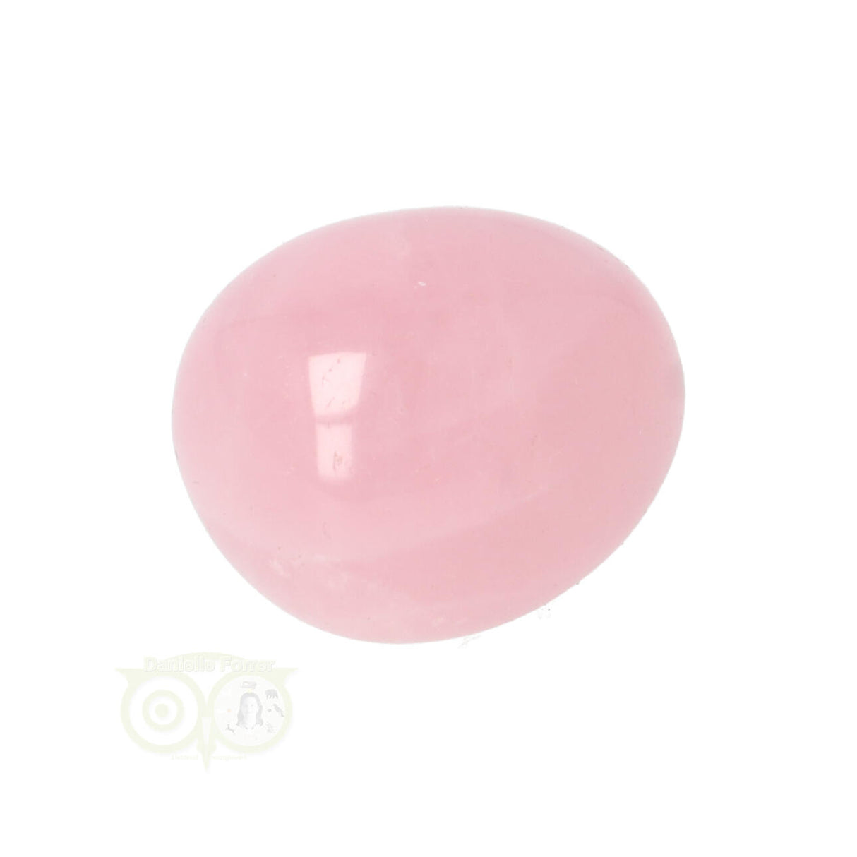 Rose Quartz Rounded Hand Stone No. 12
