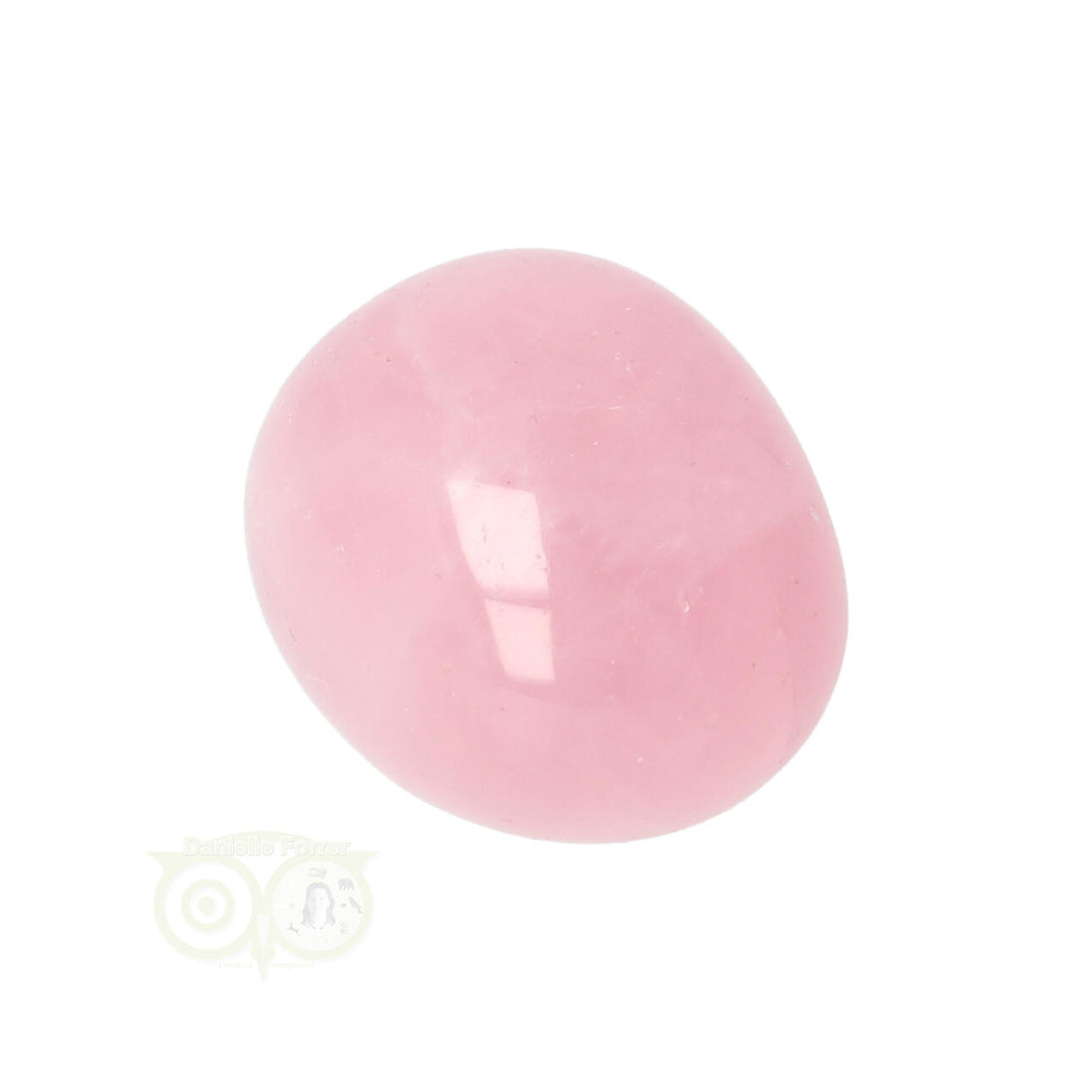 Rose Quartz Rounded Hand Stone No. 12