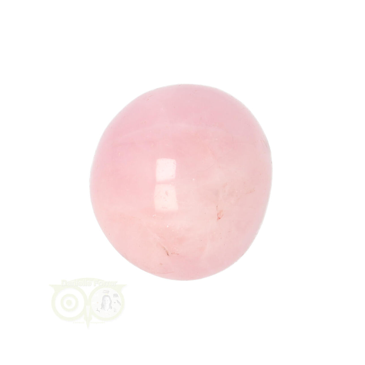 Rose Quartz Rounded Hand Stone No. 16