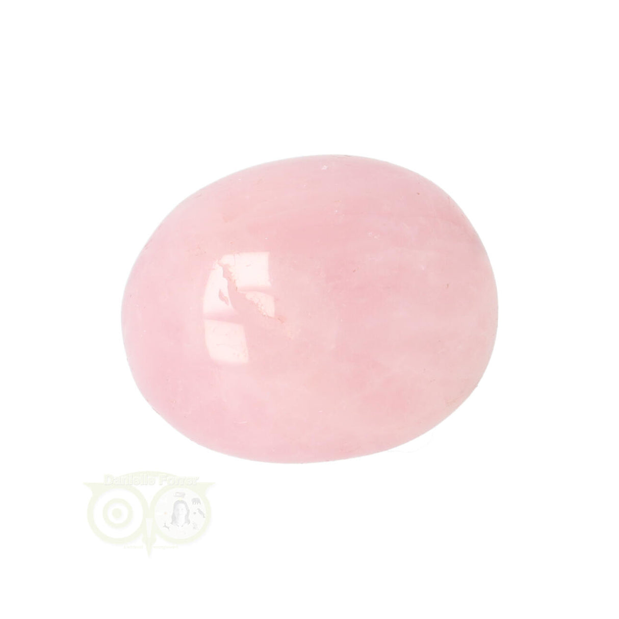Rose Quartz Rounded Hand Stone No. 16