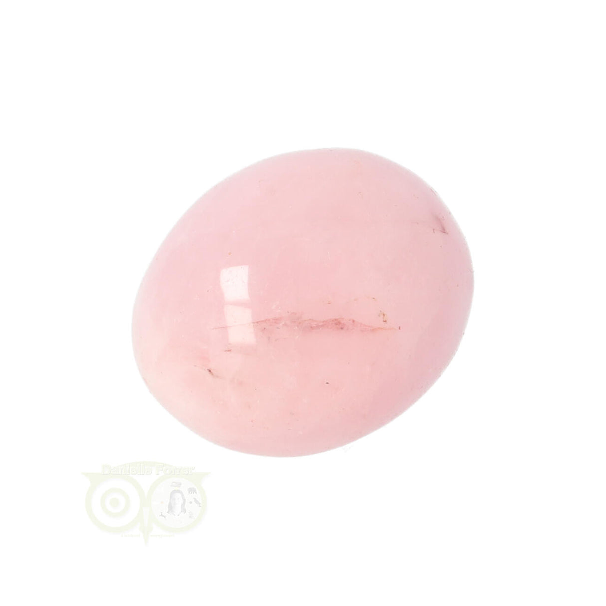 Rose Quartz Rounded Hand Stone No. 16