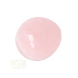 Rose quartz rounded hand stone No. 17