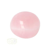 Rose quartz rounded hand stone No. 17