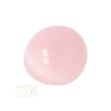Rose quartz rounded hand stone No. 17