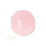 Rose quartz rounded hand stone No. 17