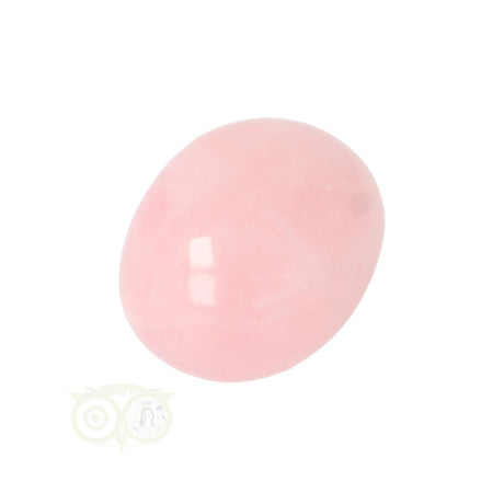 Rose quartz rounded hand stone No. 18