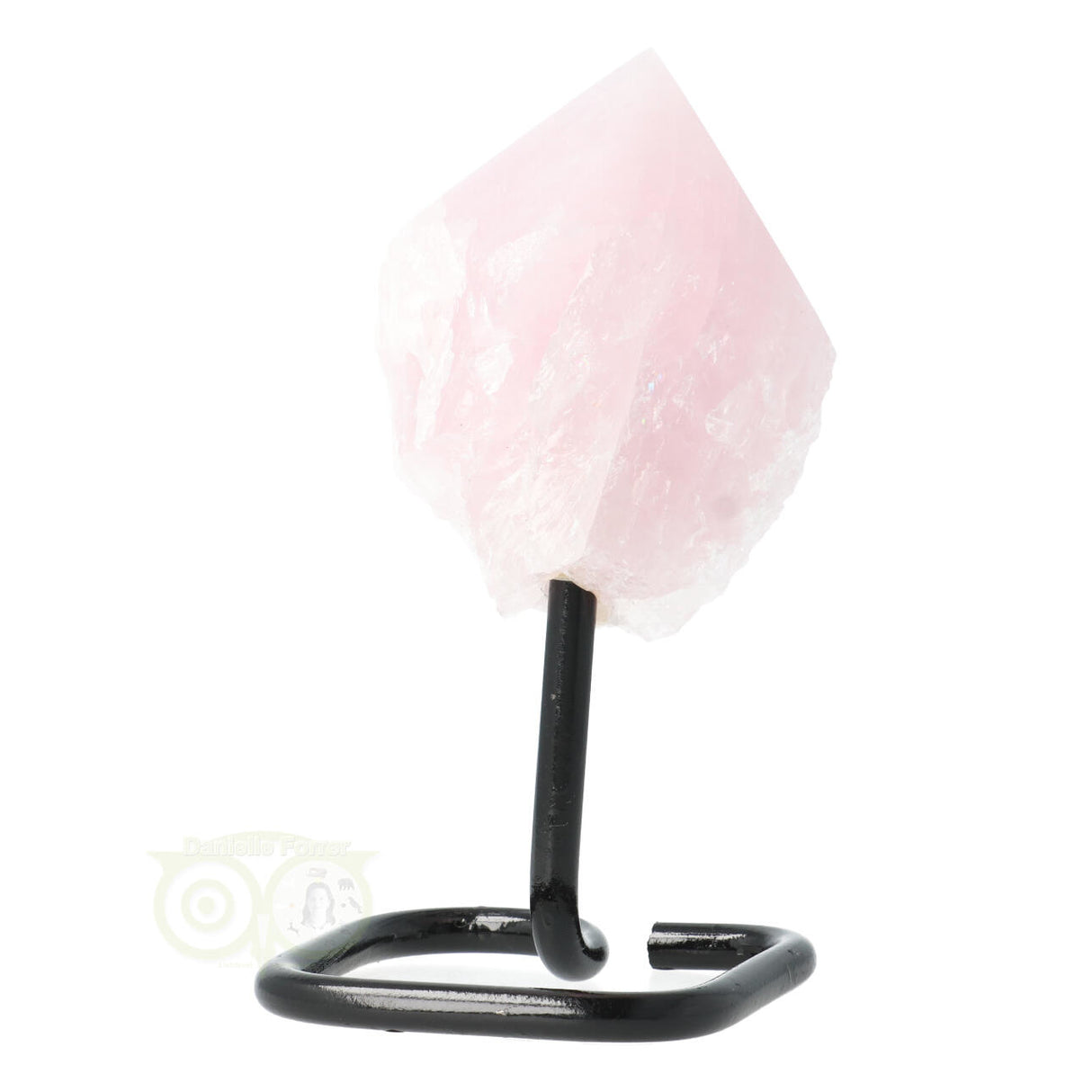 Rosenquarzspitze auf Ständer Nr. 16