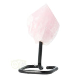 Rosenquarzspitze auf Ständer Nr. 16