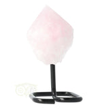 Rosenquarzspitze auf Ständer Nr. 16