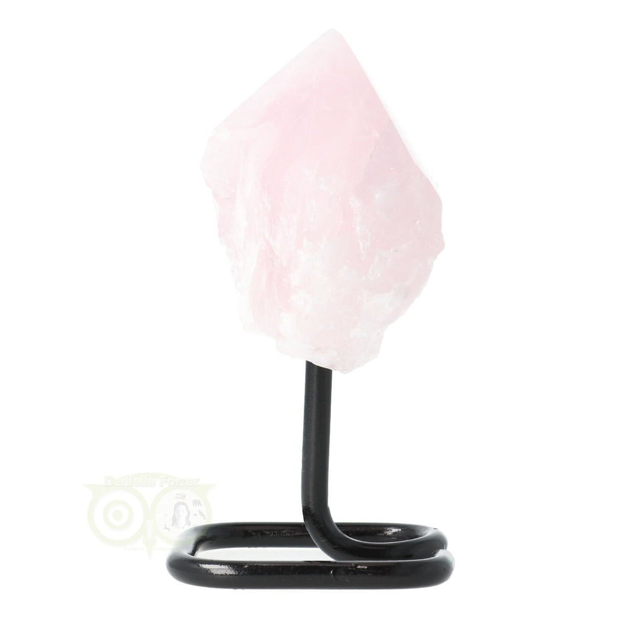 Rosenquarzspitze auf Ständer Nr. 16