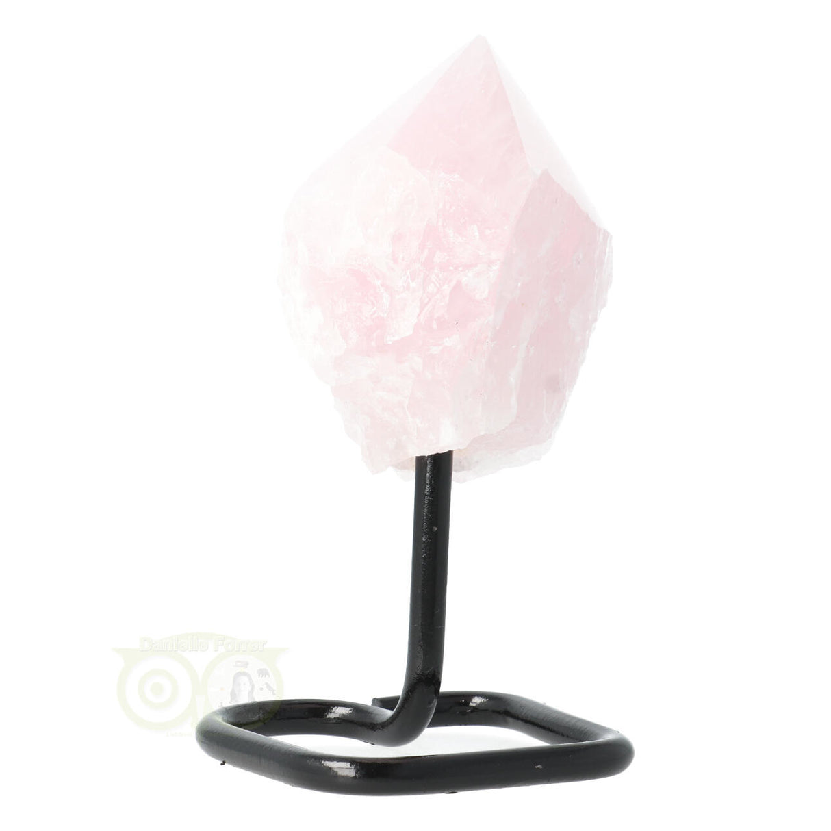 Rosenquarzspitze auf Ständer Nr. 16