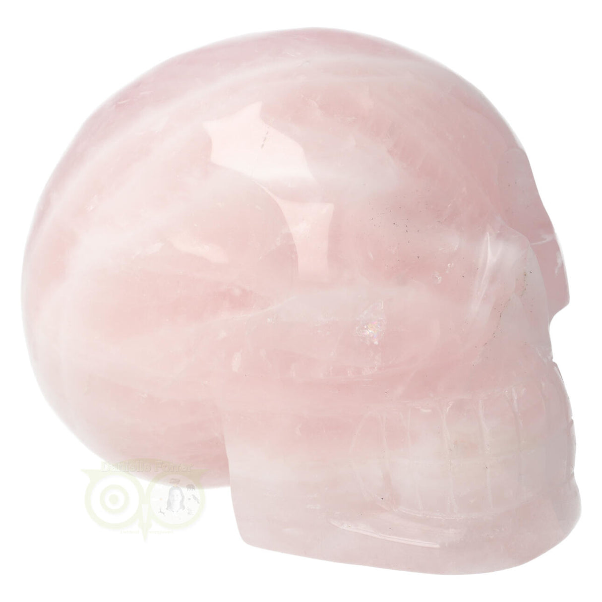 Rozenkwarts Schedel 1578 gram