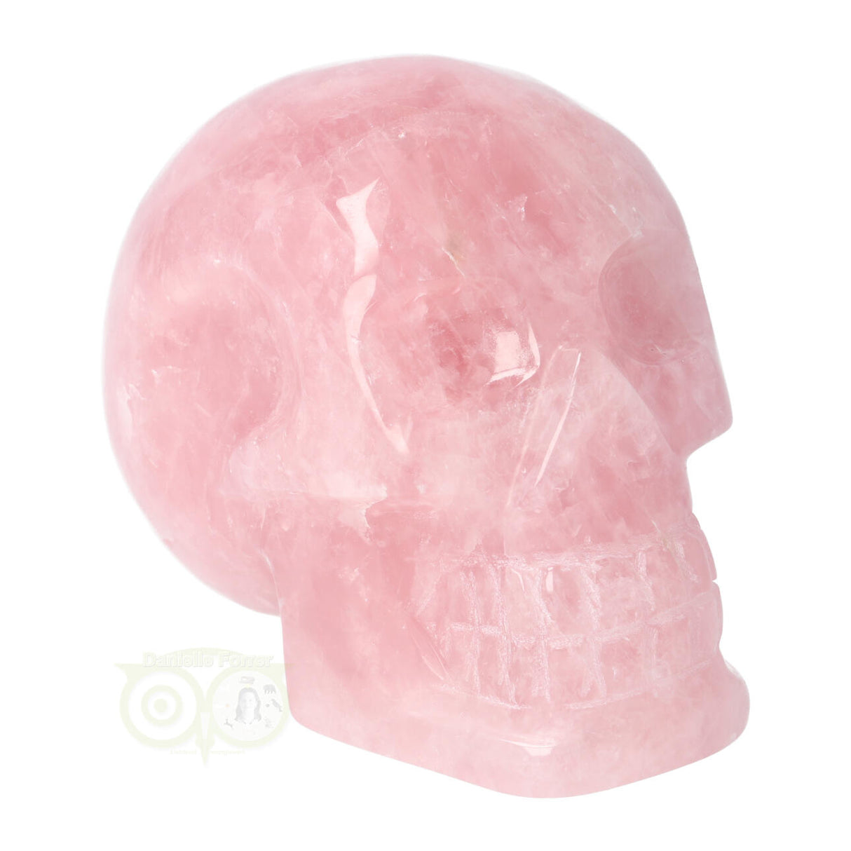 Rozenkwarts Schedel 464 gram