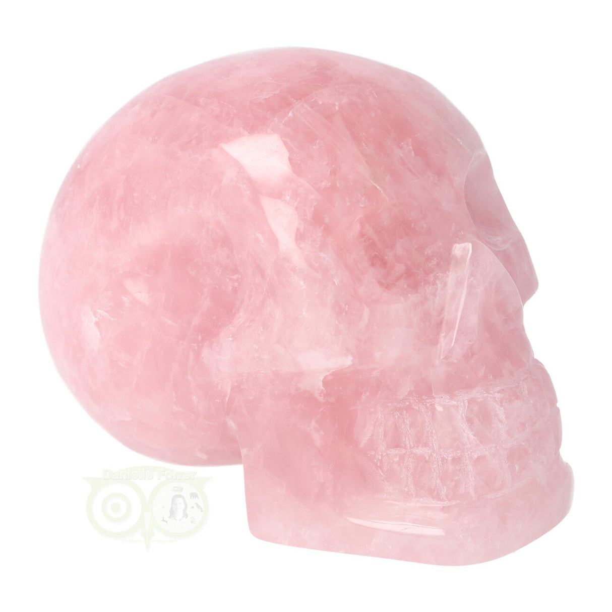 Rozenkwarts Schedel 464 gram