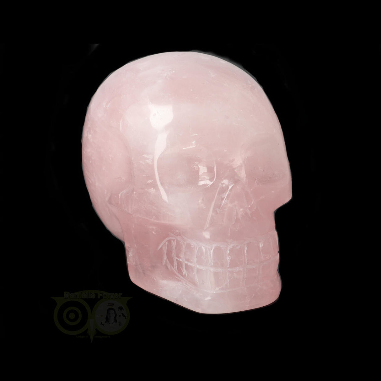 Rose Quartz Skull 711 grams