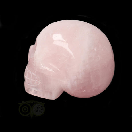 Rosenquarz-Schädel, 711 Gramm