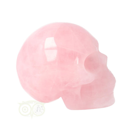 rozenkwarts crystal skull voor hartchakra en rust