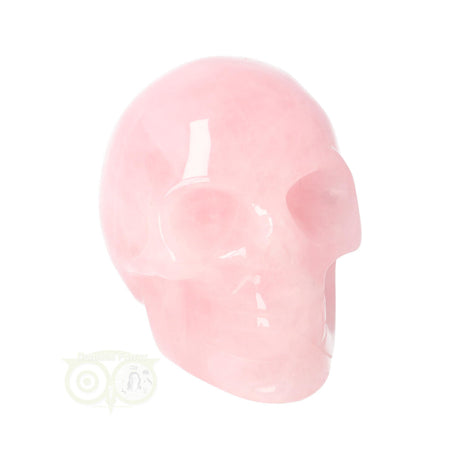 edelstenen schedel rozenkwarts 98 gram uniek exemplaar