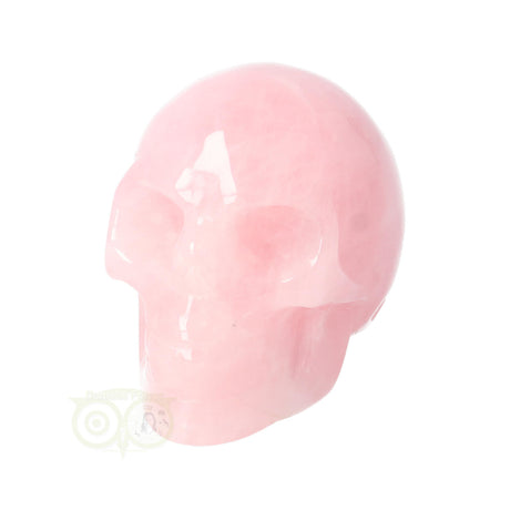 rozenkwarts schedel klein formaat met zachte roze kleur