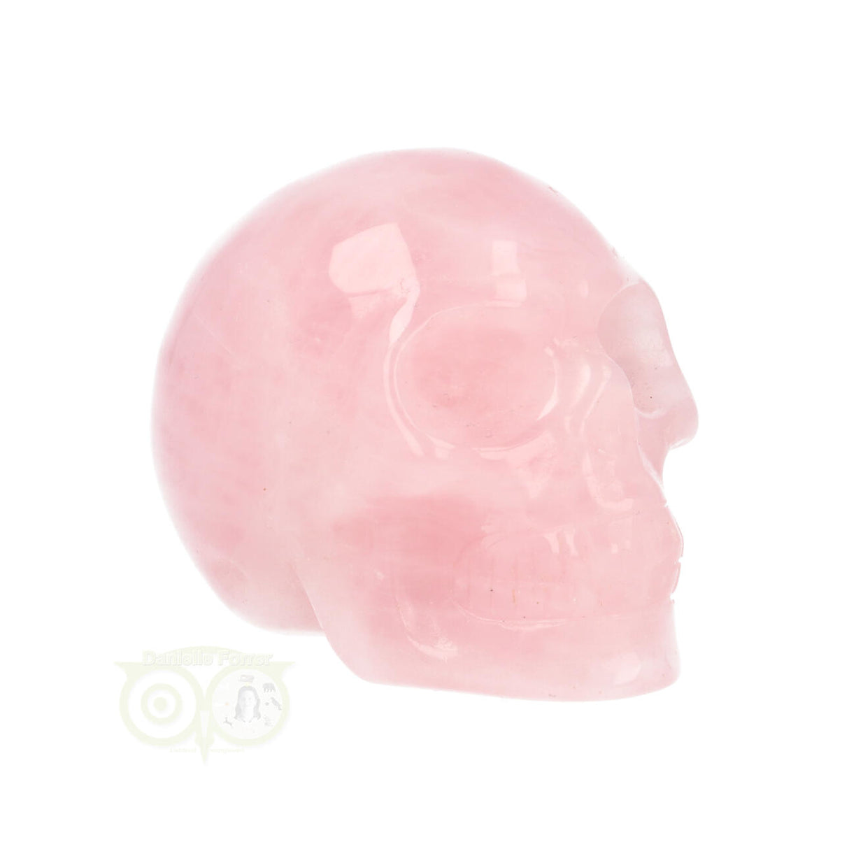 Rose Quartz Skull No. 21
