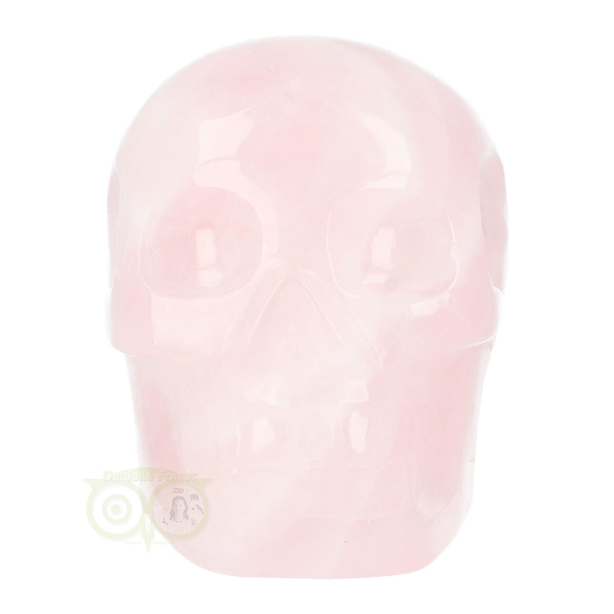 Rozenkwarts Schedel 820 gram