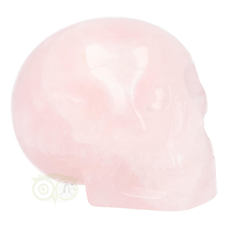 rozenkwarts schedel 10 cm uniek exemplaar edelstenen webshop