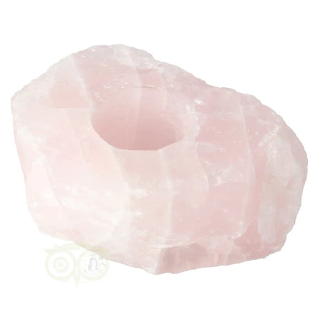Rose Quartz Tealight No. 26 - 1068 grams | Gemstone tealight