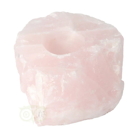 Rose Quartz Tealight No. 26 - 1068 grams | Gemstone tealight