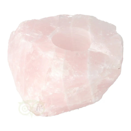 Rose Quartz Tealight No. 26 - 1068 grams | Gemstone tealight