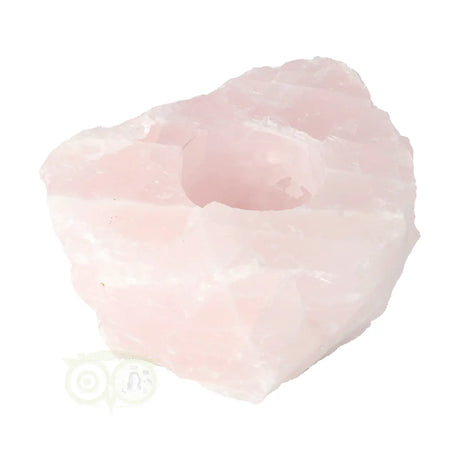 Rose Quartz Tealight No. 26 - 1068 grams | Gemstone tealight
