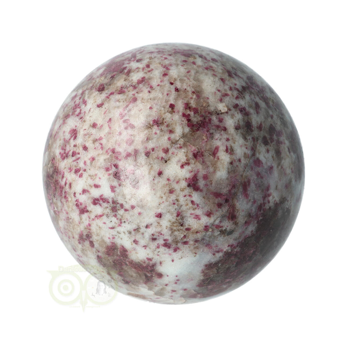 Rubbelit (roter Turmalin) Kugel Ø 8,05 cm