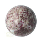 Rubbelit (roter Turmalin) Kugel Ø 8,05 cm