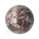 Rubbelit (roter Turmalin) Kugel Ø 8,05 cm