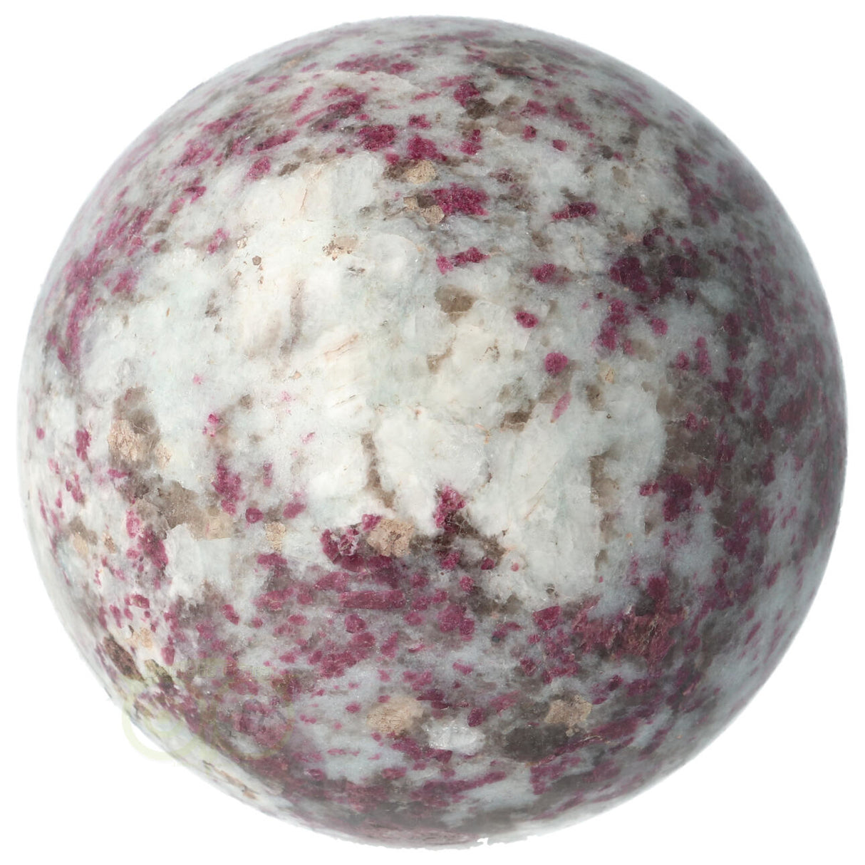 Rubbeliet ( rode toermalijn ) Bol Ø 8.27 cm