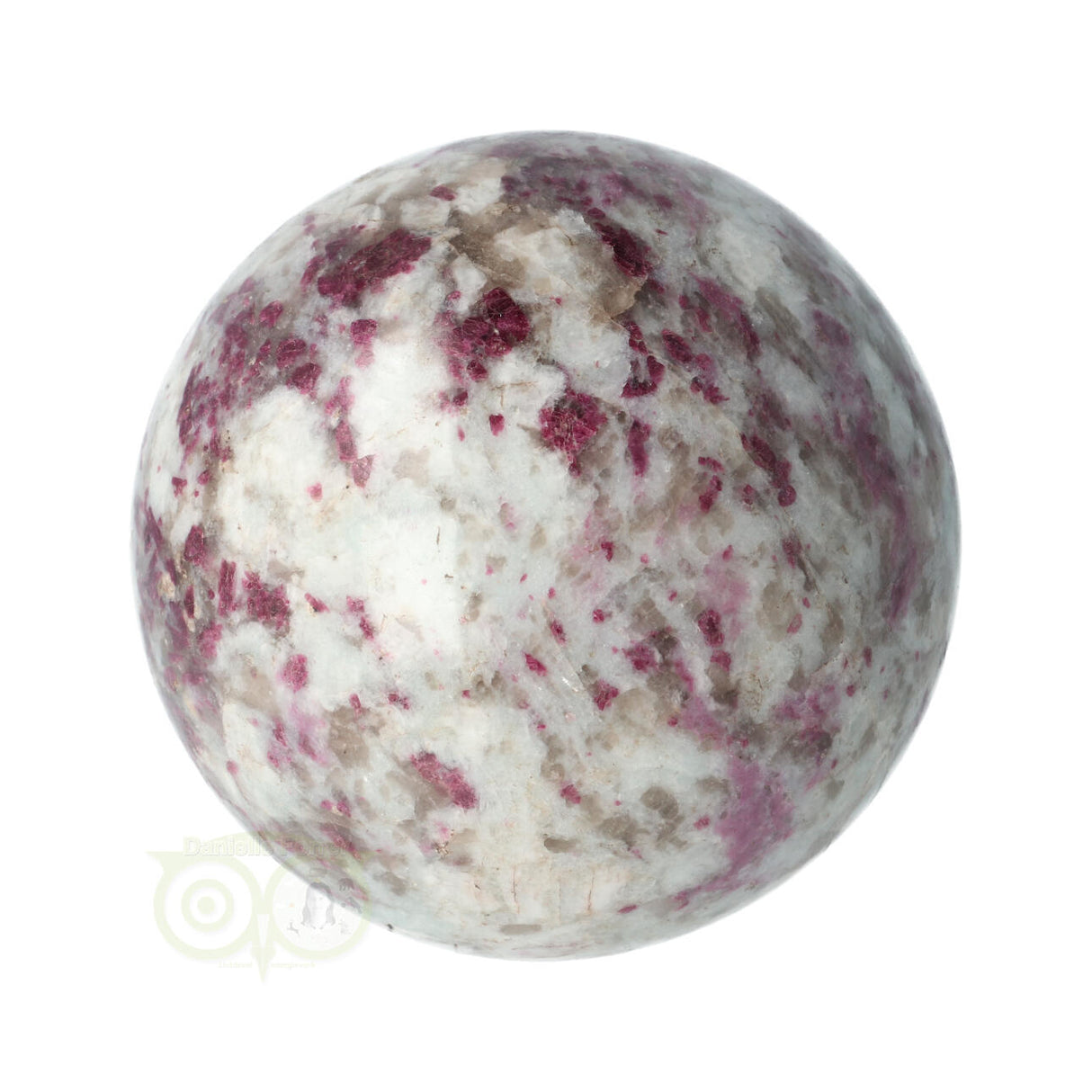 Rubbeliet ( rode toermalijn ) Bol Ø 8.57 cm