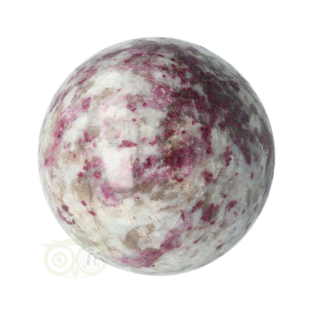 Rubbeliet ( rode toermalijn ) Bol Ø 8.57 cm